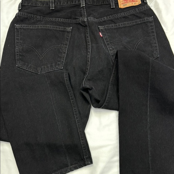 Levi's 505 Black Men's Jeans - Picture 3 of 9